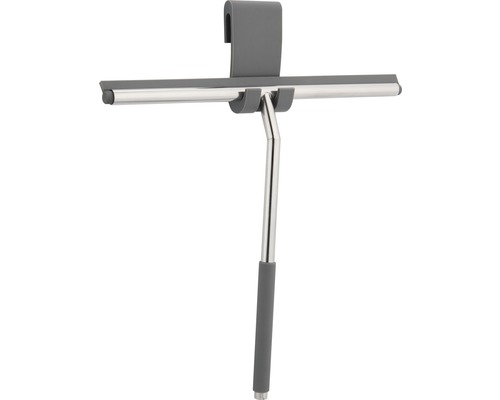 Duschskrapa med upphängningsanordning för badrum