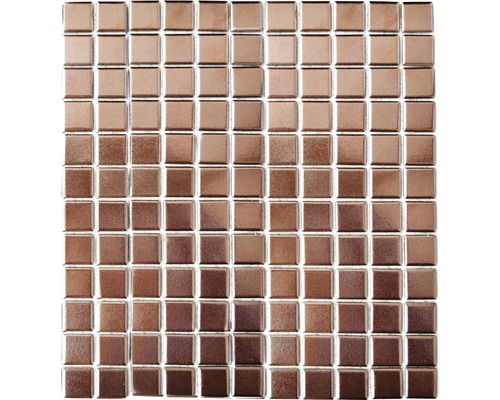 Mosaik MM Copper Quadrat 32,7x30,2 cm koppar