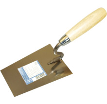 Murarslev med trähandtag och rektangulärt blad