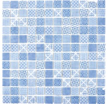 Mosaikplattor med geometriska mönster