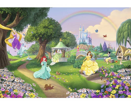 Fototapet KOMAR Disney princess rainbow 368x254cm 8-449