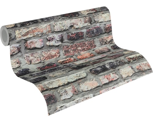 Tapet med murverksmotiv
