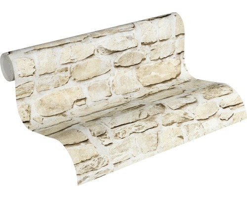 Tapetrulle med stenmönster