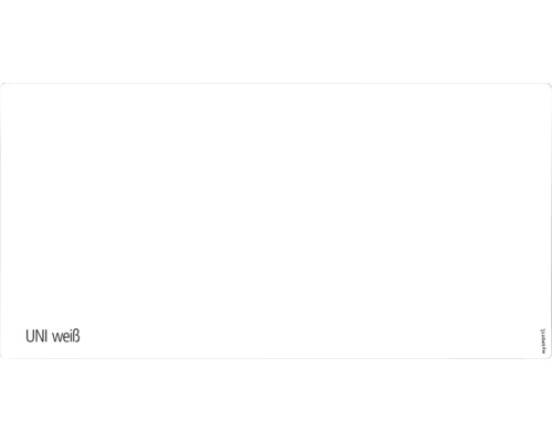 Enfärgat vitt pappersark