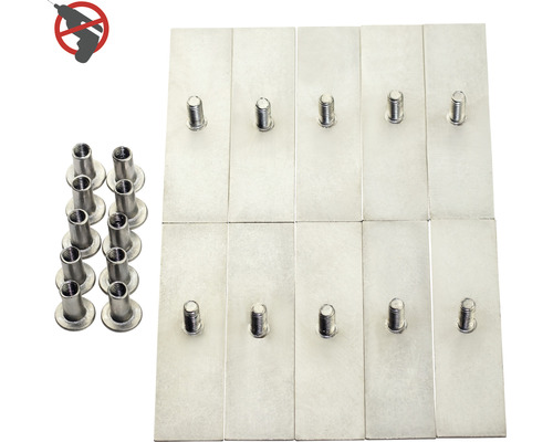 Fästmaterial för montering utan borrning