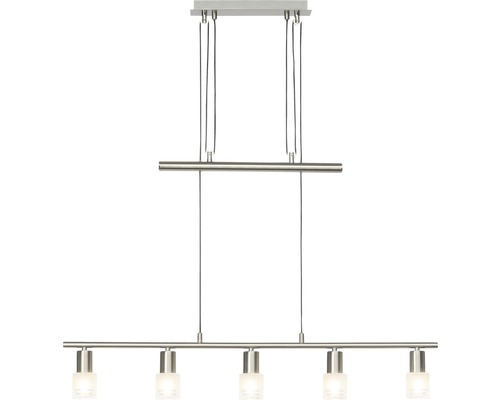 Pendellampa med fem spotlights