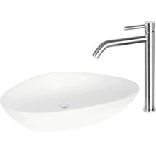 Tvättställ och armatur för badrummet