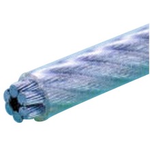 PÖSAMO Vajer Ø1,5-3 mm förzinkad stål plastöverdragen metervara-thumb-0
