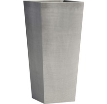 Fyrkantig blomlåda av cement