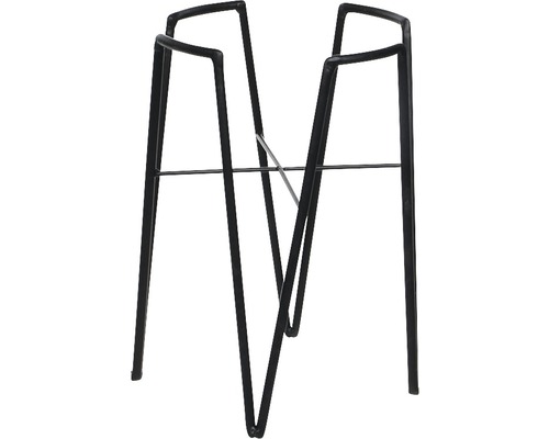 Piedestal MICA Blom Ø17,5x25cm svart