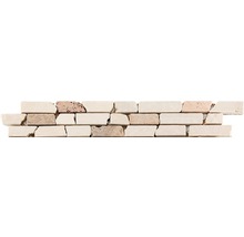 Mosaikplattor av travertin