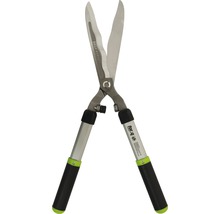 Häcksax med silverfärgade blad och svarta handtag