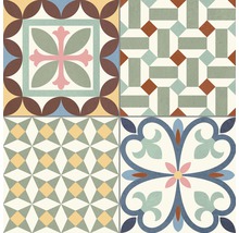 Dekorativa plattor med olika mönster för vägg och golv