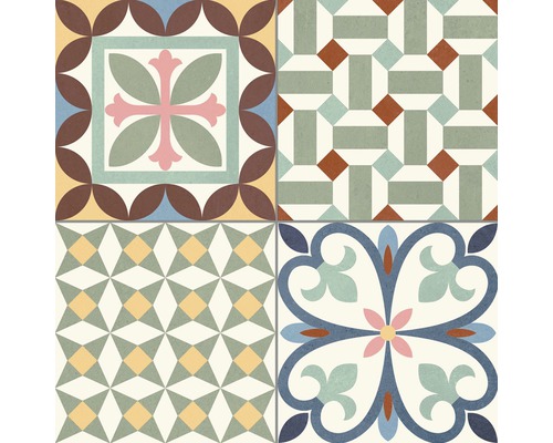 Dekorativa plattor med olika mönster för vägg och golv