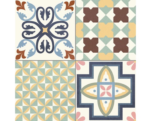 Keramiska plattor med olika mönster