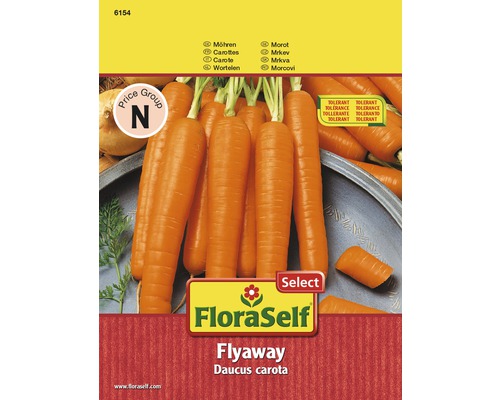 Grönsaksfrö FLORASELF Morot Flyaway Grönsaksfrö FLORASELF Morot Flyaway