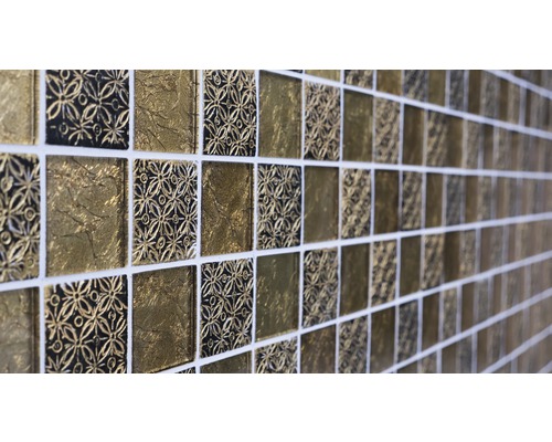 Mosaikplattor med mönster