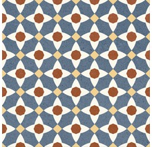 Kakelmönster med geometrisk design för golv eller vägg