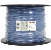 Blå elkabelrulle, 1G1,5 mm², 500 m