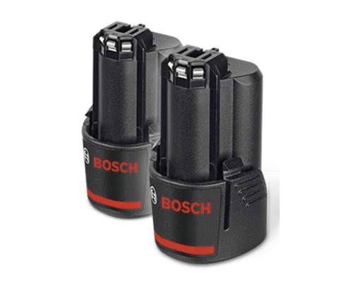 Reservbatteriset BOSCH GBA 12V Li 2,5Ah 2-pack-0
