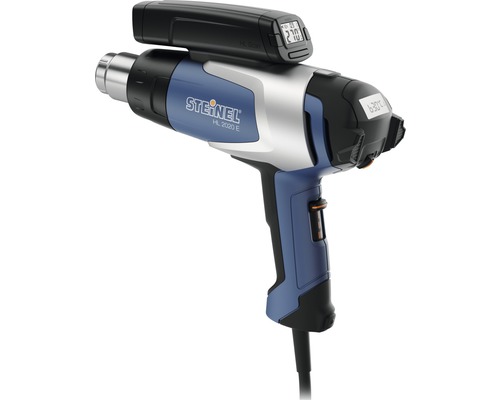 Värmepistol med temperaturdisplay från Steinel