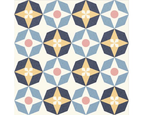 Kakelmönster med geometriska former