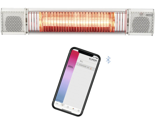 Infraröd värmare med smartphone-styrning