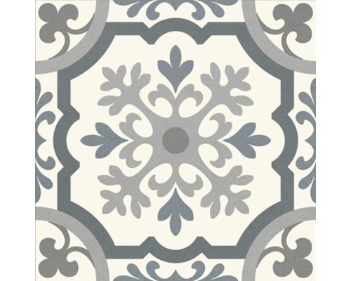 Dekorativ platta med ornamentalt mönster för vägg och golv