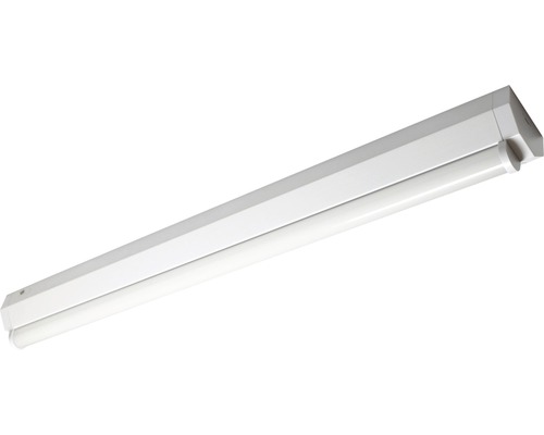 Lysrörsarmatur Basic 1 LED 150 cm vit