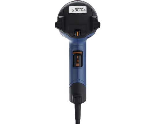 Varmluftspistol med temperaturdisplay