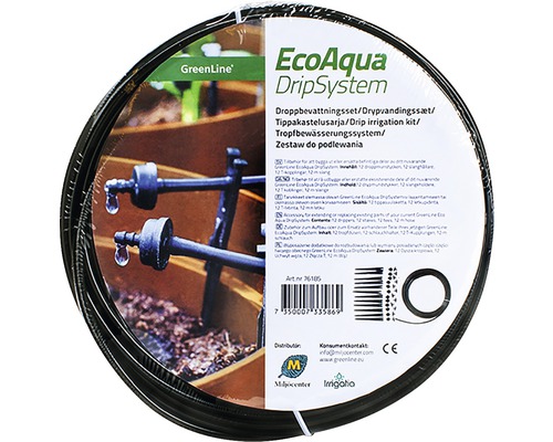 Droppbevattningsset GREENLINE EcoAqua DripSystem