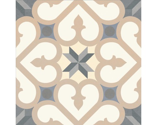 Kakel med geometriskt mönster