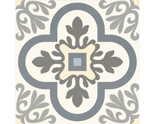 Dekorativ platta med blommönster för inomhusbruk