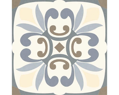 Dekorativ golvplatta med mönster