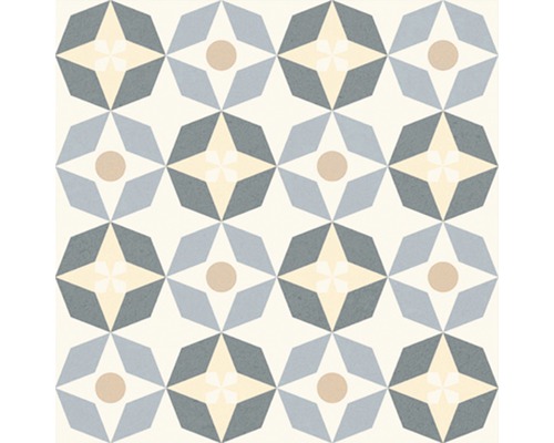 Mönster av geometriska plattor för golv eller vägg