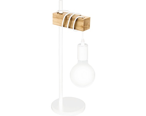 Bordslampa EGLO Townshend E27 vit