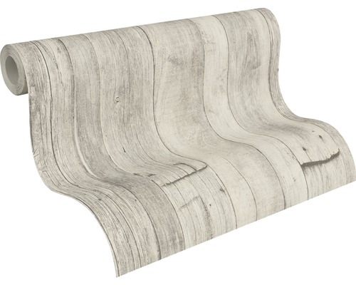 Tapetrulle med trälook