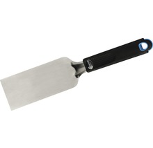 Grillspade i rostfritt stål med svart handtag