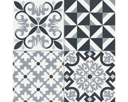 Dekorativa plattor med olika mönster för vägg och golv