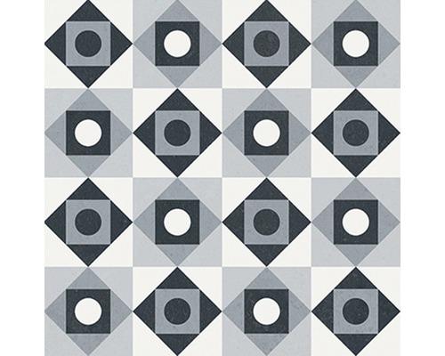 Kakelmönster med geometriska former