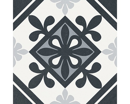 Dekorativ platta med blommönster för vägg och golv