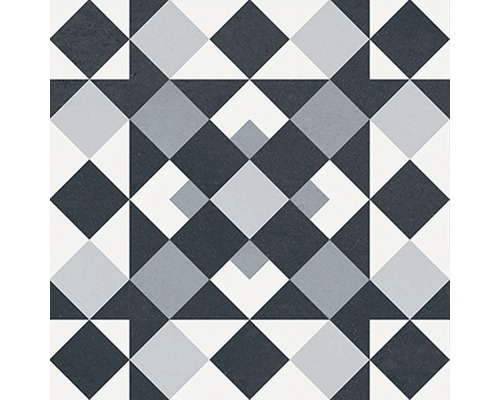 Dekorativ platta med geometriskt mönster för golv och vägg