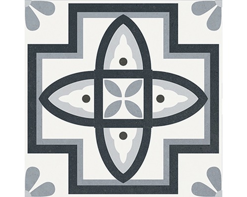 Dekorativ platta med blommönster för inomhusbruk