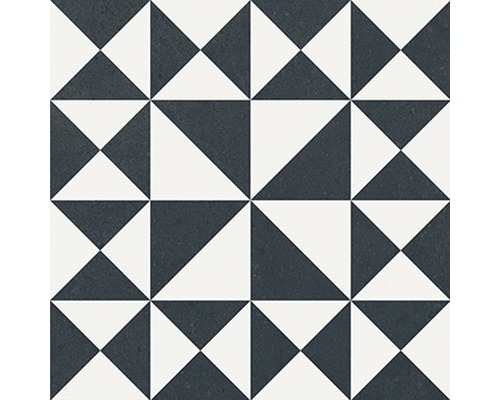 Mönster av trianglar, kakel