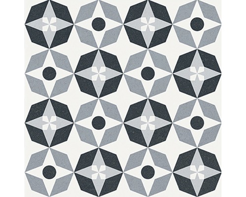 Kakelmönster med geometriska former för vägg och golv