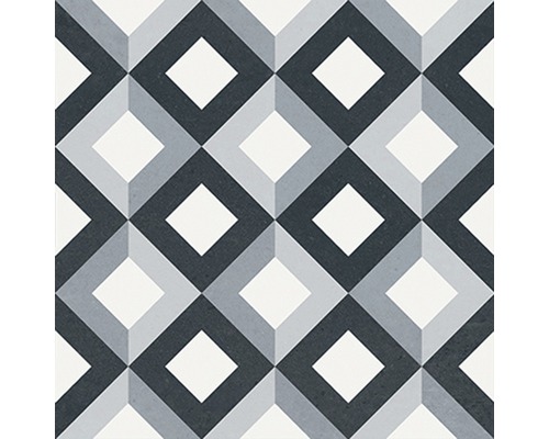 Kakelmönster med geometrisk rombdesign