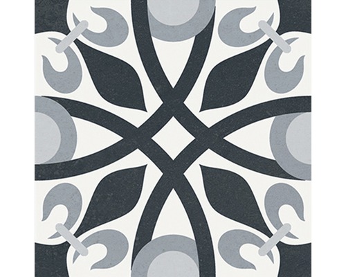 Klinker med ornamentalt mönster