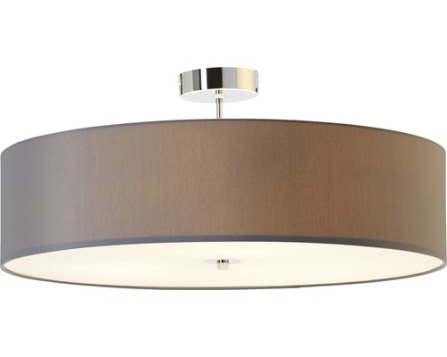 Taklampa med rund tygskärm