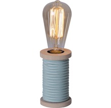 Bordslampa med spoldesign och glödlampa