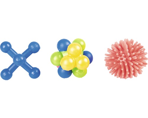 Tre olika massagebollar för fasciaträning